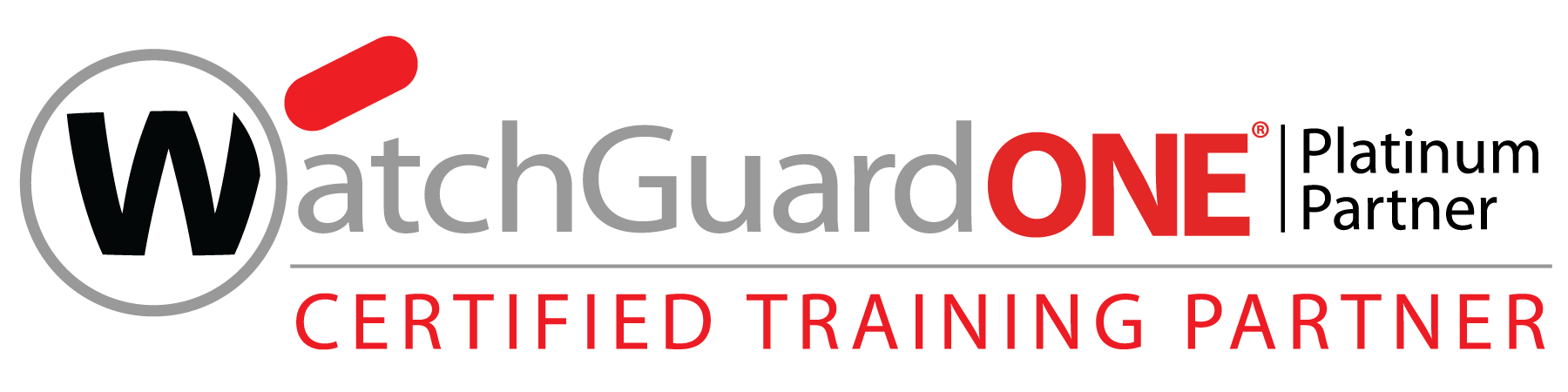 WatchGuard Platinum Certified Training Partner Logo