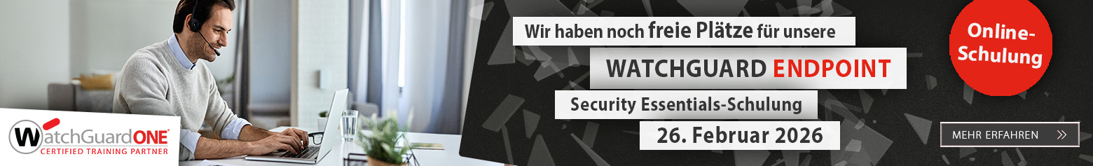 WatchGuard Endpoint Security Essentials-Schulungen