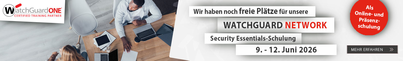 WatchGuard Network Security Essentials-Schulungen