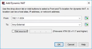 WatchGuard Dynamic NAT 2