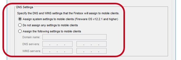 DNS Settings