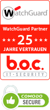 25 Jahre WatchGuard Partner