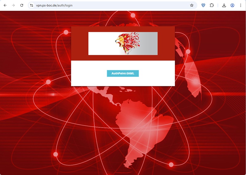 Access Portal Loginpage Custom