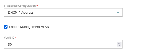 Aktivierung des Management VLAN